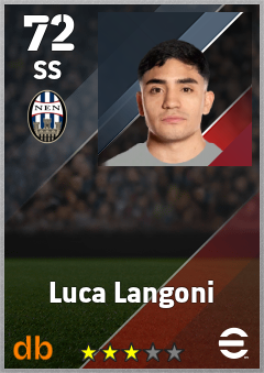 Luca Langoni — SS, OVR 72, MAX 72