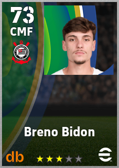 Breno Bidon — CMF, OVR 73, MAX 73