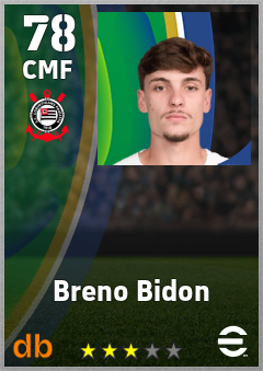 Breno Bidon — CMF, OVR 78, MAX 78