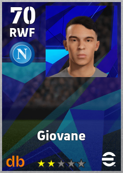 Giovane eFootball player card