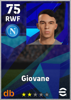 Giovane eFootball player card