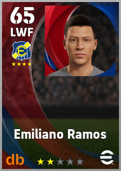 Emiliano Ramos — LWF, OVR 65, MAX 65
