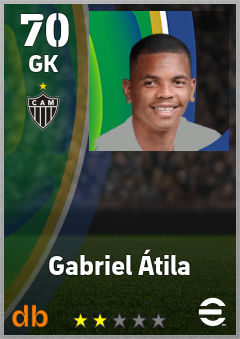 Gabriel Átila — GK, OVR 70, MAX 70