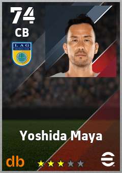 Yoshida Maya eFootball player card