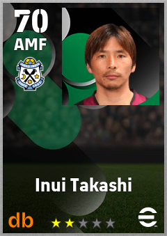 Inui Takashi eFootball player card