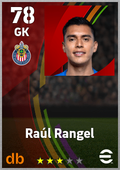 Raúl Rangel — GK, OVR 78, MAX 78