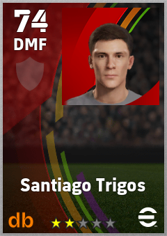 Santiago Trigos eFootball player card