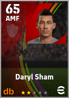 Daryl Sham eFootball player card