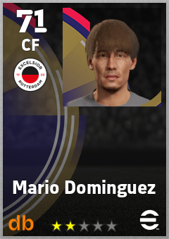 Mario Dominguez eFootball player card