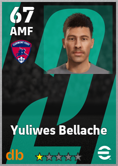 Yuliwes Bellache — AMF, OVR 67, MAX 67