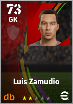 Luis Zamudio eFootball player card