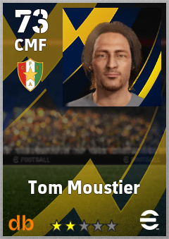 Tom Moustier — CMF, OVR 73, MAX 73