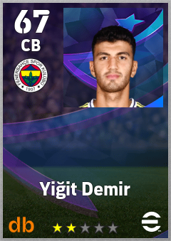 Yiğit Demir eFootball player card