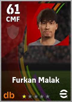 Furkan Malak eFootball player card