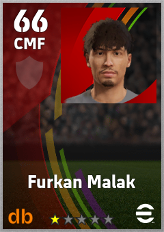 Furkan Malak — CMF, OVR 66, MAX 66