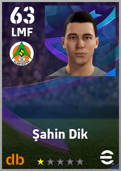 Şahin Dik — LMF, OVR 63, MAX 63