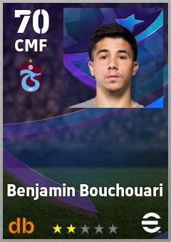 Benjamin Bouchouari eFootball player card