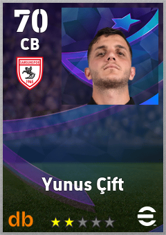 Yunus Çift eFootball player card