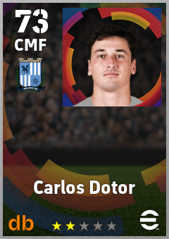 Carlos Dotor — CMF, OVR 73, MAX 73