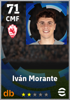 Iván Morante eFootball player card