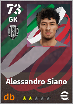 Alessandro Siano — GK, OVR 73, MAX 73