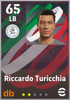 Riccardo Turicchia — LB, OVR 65, MAX 65