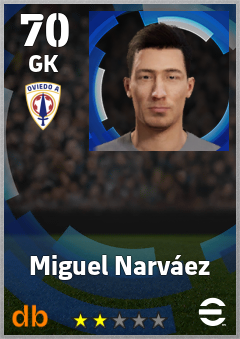 Miguel Narváez eFootball player card