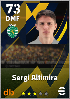 Sergi Altimira eFootball player card