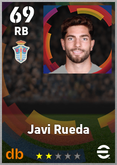 Javi Rueda — RB, OVR 69, MAX 69