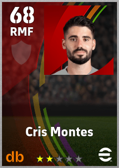 Cris Montes — RMF, OVR 68, MAX 68