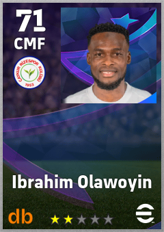 Ibrahim Olawoyin eFootball player card