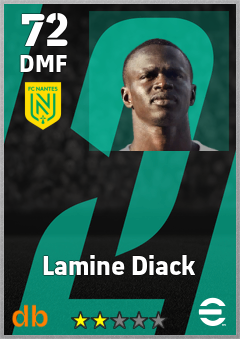 Lamine Diack eFootball player card