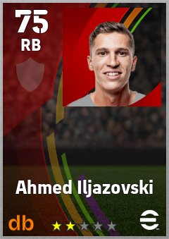 Ahmed Iljazovski — RB, OVR 75, MAX 75