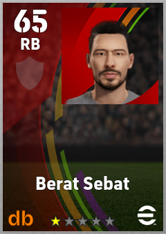 Berat Sebat eFootball player card