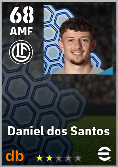 Daniel dos Santos — AMF, OVR 68, MAX 68