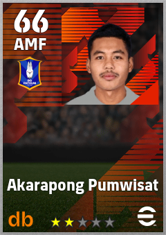 Akarapong Pumwisat — AMF, OVR 66, MAX 66