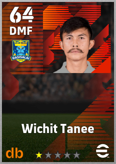 Wichit Tanee — DMF, OVR 64, MAX 64