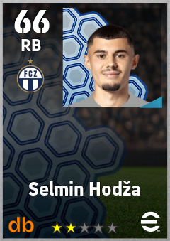 Selmin Hodža — RB, OVR 66, MAX 66