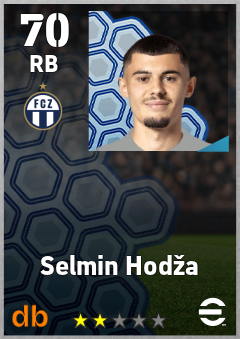 Selmin Hodža — RB, OVR 70, MAX 70