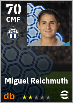Miguel Reichmuth — CMF, OVR 70, MAX 70