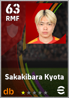Sakakibara Kyota eFootball player card