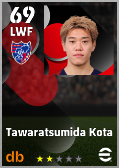 Tawaratsumida Kota eFootball player card
