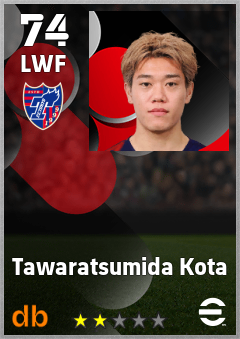 Tawaratsumida Kota — LWF, OVR 74, MAX 74
