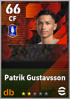 Patrik Gustavsson eFootball player card