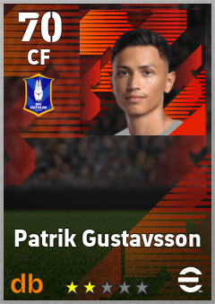 Patrik Gustavsson eFootball player card