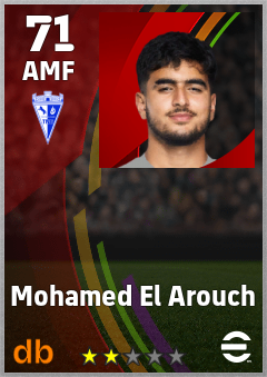 Mohamed El Arouch — AMF, OVR 71, MAX 71