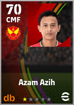 Azam Azih — CMF, OVR 70, MAX 70