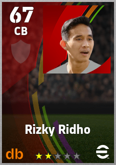 Rizky Ridho eFootball player card