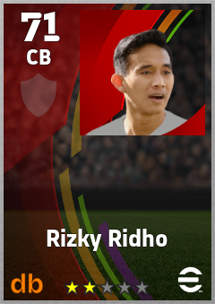 Rizky Ridho eFootball player card