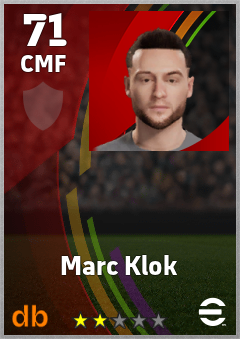 Marc Klok eFootball player card